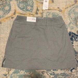 Gray skirt with built in shorts